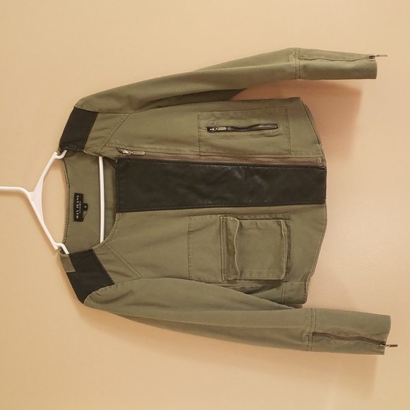 Army Green and Black Jacket - Picture 1 of 6